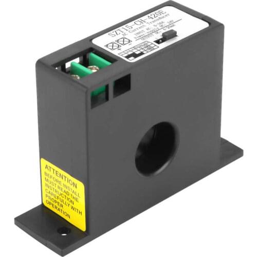 AC Current Transmitter Transformer Sensor AC Current Converter 0-50A SZT15-CH-420E