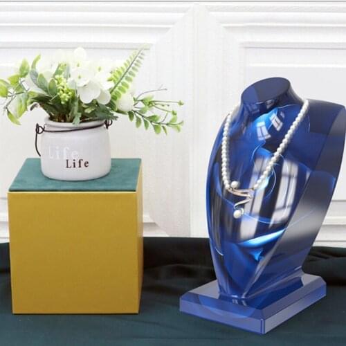 Jewelry Display Bust Clear Silicone Mould 3D Mannequin Mold Necklace Stand Pendant Holder Mold Diy Crafts