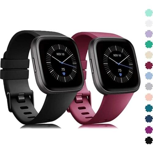 Strap For Fitbit Versa2 Band Sports Watchband Waterproof Silicone Belt Watch Bracelet For Fitbit Versa 2 Wristband Correa Reloj