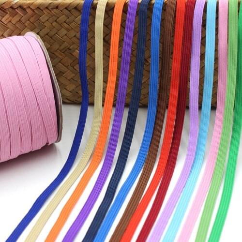 10Yards Mask Elastic Band Elastic Rubber Band Rope By Roll 0.6cm Hair Band Thin Headbands Hair Accessories DIY Accessory