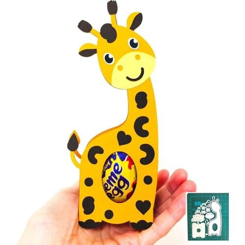 SHINECRAFT Easter Eggs Box Metal Cutting Dies Stencil Scrapbooking DIY Album Stamp Paper Card Embossing Decor Craft New For 2021