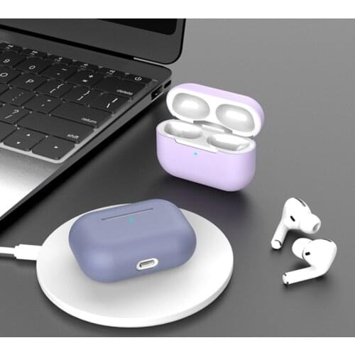 Silicone Case For Airpods Pro Case For Airpods Wireless Bluetooth headsets Charger Case for AirPods pro 3