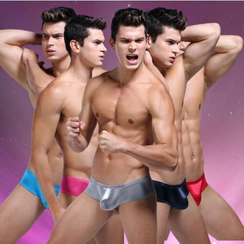 2017 brand fashion men leather underwear sexy low rise mens briefs sheer hipster ropa interior hombre gay underwear jockstraps