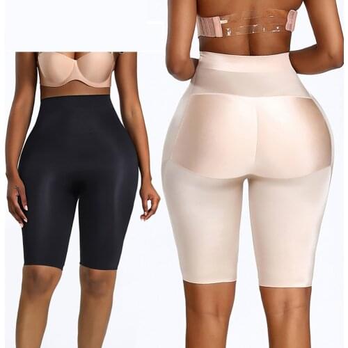 Women Butt Lifter Shapewear Seamless Padded Underwear Natural Hip Enhancer Tummy Control Panties Body Shaper Brief Boyshorts