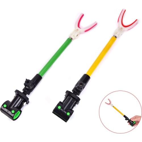 1pcs Telescopic Fishing Bracket Rod Holder 3 Sections Bracket Support Stand Fishing Tool Foldable Angler Gadget