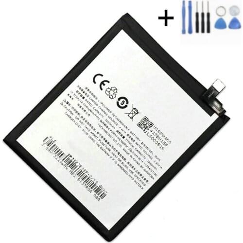 1x 3260mAh Battery Replacement For Meizy Meizu U20 U685q U685C U685M BU15 Smart Phone Batteries + Repair Tools kit