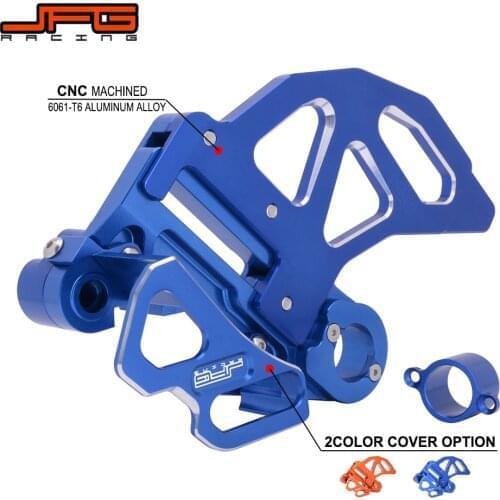 Motorcycle CNC Aluminum Rear Brake Disc Hub Spacer Caliper Guard For Husaberg Husqvarna FC FE FS TC TE 125 150 250 350 450 501