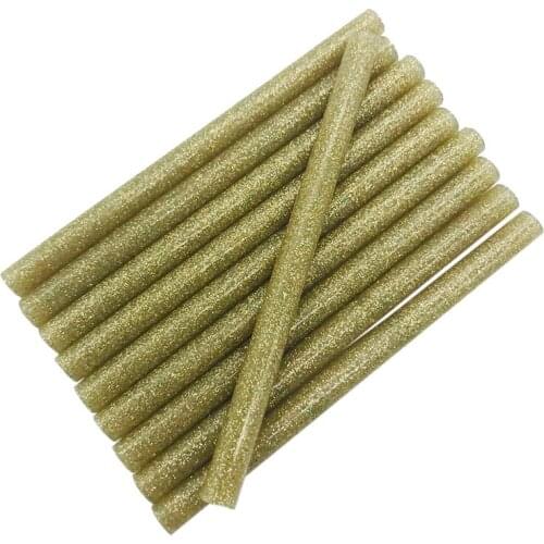 Glitter Flash Colorful Hot Melt Glue Sticks 7mm For Glue Gun High Viscosity Adhesive Repair Tool DIY Art Craft Hand Tool