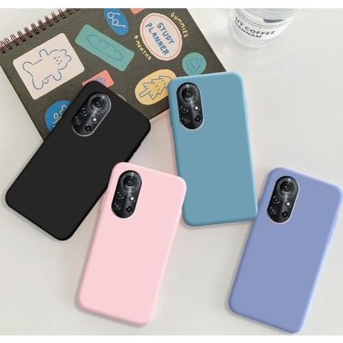 Case For Huawei Nova 8 Pro Case Soft TPU Silicone Case Solid Color Protective Phone Shell For Huawei Nova 8 Pro Back Cover Cases