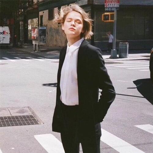 EOSEENY Women's Long Blazers