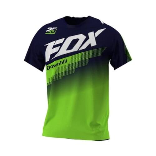 Motorcycle mountain bike team downhill jersey MTB Offroad DH fxr bicycle locomotive shirt cross mountain downhilll fox jersey