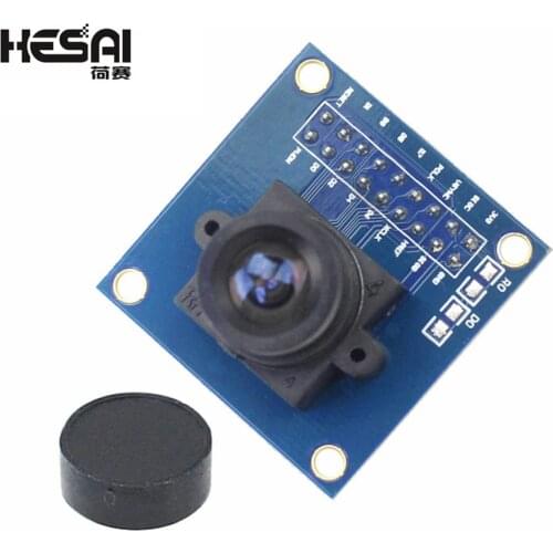 OV7670 30FPS VGA Camera Module SCCB interface compatible with I2C interface Acrylic Bracket Plastic Case for arduino DIY KIT