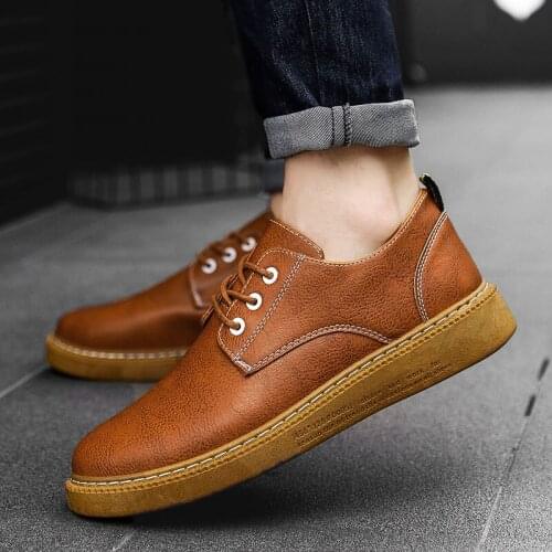 Sneaker Man Casual Shoe Spring Casual Shoes Lether Black Leather Men Zapatos Casuales Para Hombre De Cuero Mens Moccasins