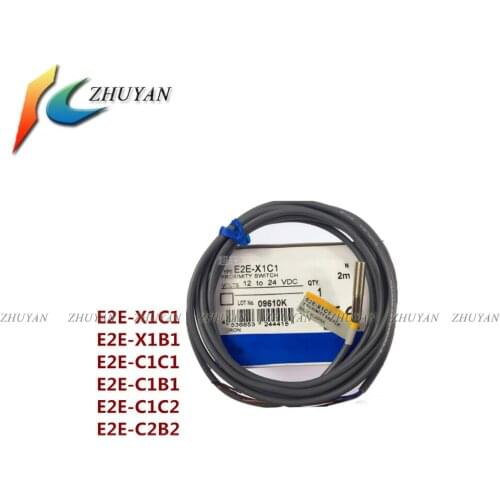 NEW Original E2E-X1C1 E2E-X1B1 E2E-C1C1 E2E-C1B1 E2E-C1C2 E2E-C2B2 Sensor M5 threaded metal proxi Proximity switch Free Shipping