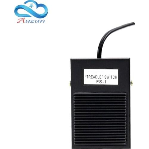 Foot switch FS-1 foot switch iron self-reset power supply foot switch three-wire silver contact220V10A