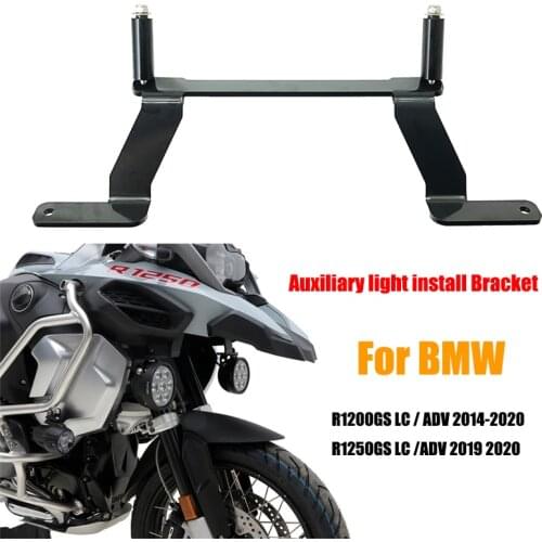 For BMW R1200GS 1200 GS LC ADV R1250GS Adventure GSA 2014-2020 Motorcycle LED Front Brackets Fog Light Bracket Headlight Bracket