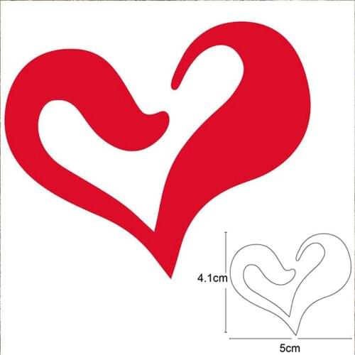 Hollow Heart Border Metal Cutting Dies Stencils for dies Scrapbooking Cards Making Paper Embossing Die Cuts Craft dies new 2020