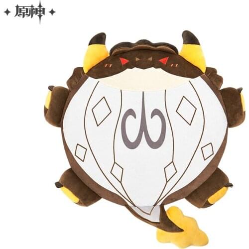 Pre-sale Game Genshin Impact Azhdaha Zhongli Soft Short Plush Stuffed Doll Throw Pillow Student Sofa Cushion Toys Fans Xmas Gift