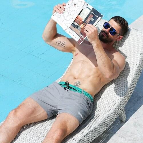 SD429 summer men free time vacation beach leisure shorts panties male board swimming trunk boxer swimwear men swimsuits sunga