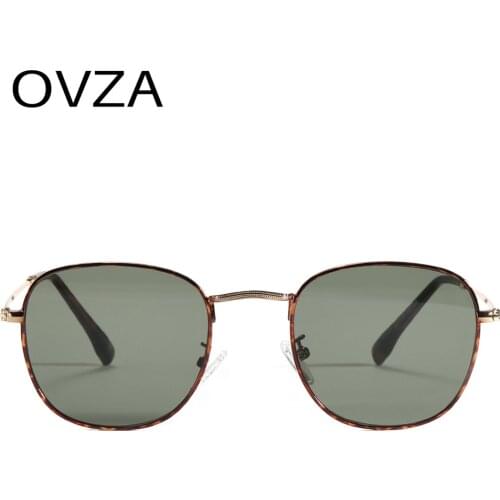 OVZA Ultra-light Mens Sunglasses Brand Designer Classic UV Protection Sun Glasses Women High Quality Rectangle Style S2074
