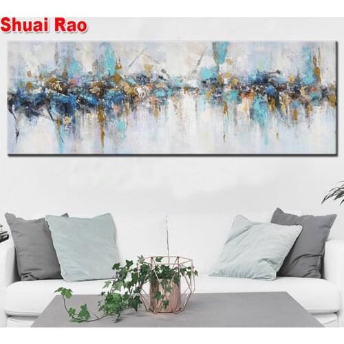 Modern diamond painting abstract art painting big size mural of Living room decoration pictures diamond embroidery home decor