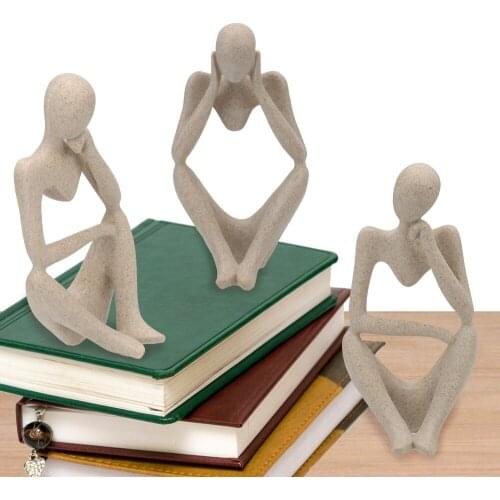 Modern Statues Home Decor Art Gifts Living Room Office Decoration Ornaments Nordic Creative Figurine