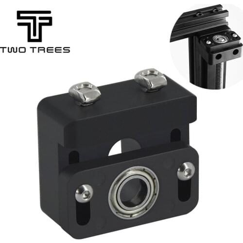 Twotrees Z axis Lead Screw Fixing Block Plastic Blocks 3D Printer Lead Screw fix mount For CR-10 Ender 3 Z-Rod Bearing Holder