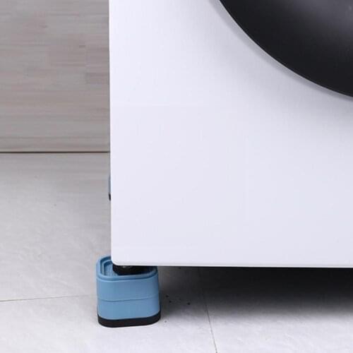 Universele Anti-Vibratie Voeten Pad Wasmachine Rubber Non-slip Table Furniture Keuken Badkamer Corner Mat Mat Practical R6L8