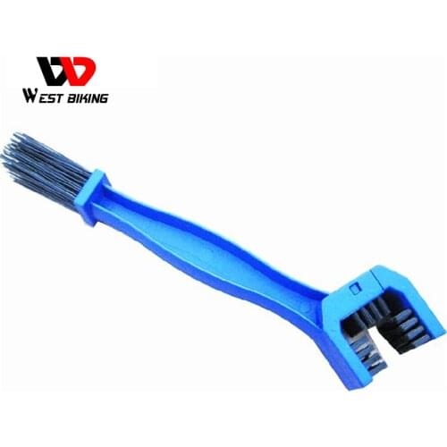 WEST BIKING Cycling Bicycle Chain Clean Brush Gear Free Wheel Brush Cleaner Outdoor Motorcycle Cleaner Bicycle Chain Clean Tools