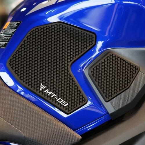 Motorcycle Protector Anti Slip Tank Pad Sticker Gas Knee Grip Traction Side Pad Decal For YAMAHA MT-09 MT09 FZ09 FZ-09 2013-2020
