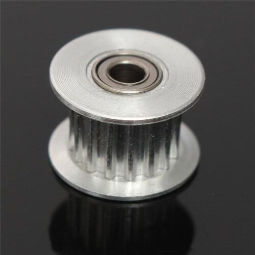 16T/20T GT2 Aluminum Timing Pulley , With/Without Tooth For DIY 3D Printer, Bore: 3mm, width 6mm
