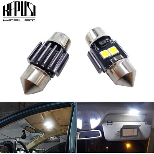 2pcs Car Led C5W White Interior Light 28mm 29mm Wedge Car Auto LED Festoon Dome Reading License Plate Light blue purple Pink