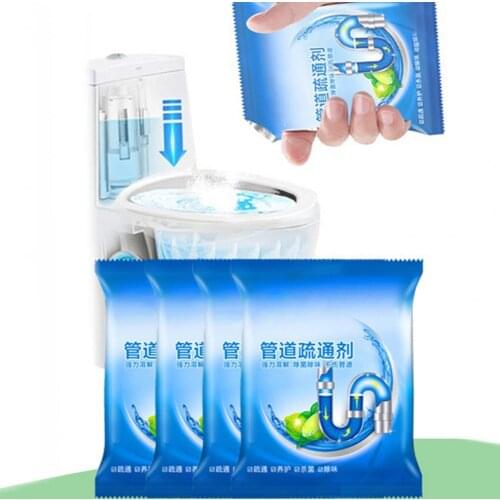 50%HOTDredge Agent Powerful Multipurpose 50g 50g Pipe Dredging Powder for Bathroom