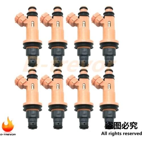 8pcs Fuel Injector 23250-50030 23209-50030 for Lexus GS400 SC400 4.0L GS430 LS430 SC430 4.3L