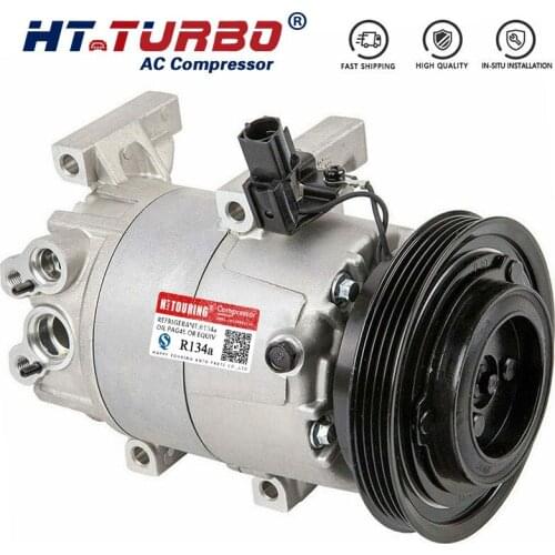 For TEM255804 CO 11222C 977012K101 977012K101RU 157389 158389 2021980 VS12 auto ac compressor for Kia Soul 2.0L 2010-2012