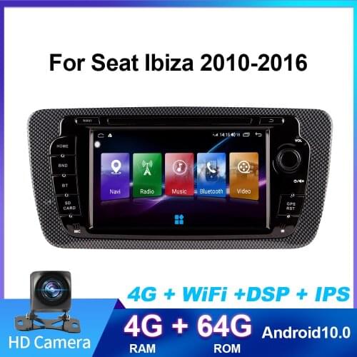 Car Navigator For Seat Ibiza navigation Genesis Stereo Bluetooth htouch screen Stereo Smart Voice Radio