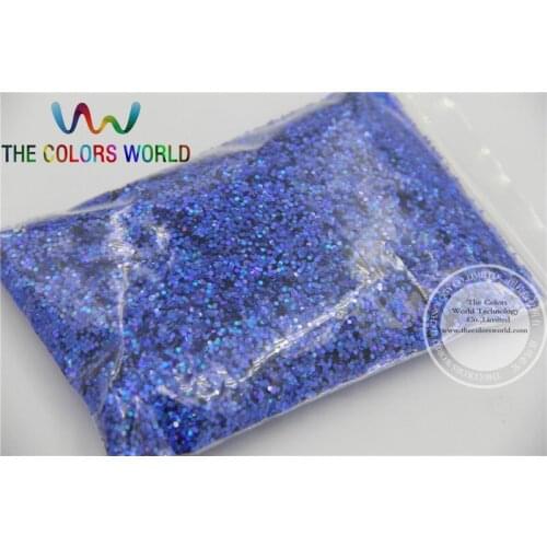 1.0MMLaser Royal Blue Color Glitter Powder for nail or Other Decoration