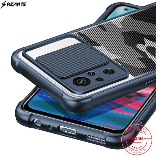 Rzants For Xiaomi Redmi Note 10 10S 4G Redmi Note 10 Pro Max Case Hard [Camouflage Lens] Camera Protection Hlaf Clear Cover