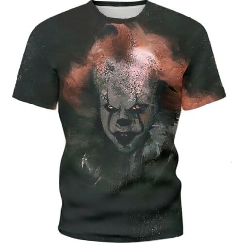 New mens short-sleeved T-shirt digital 3D printing sportswear adult clothing and childrens clothing tops ladies parent-child j