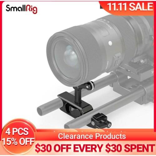 SmallRig Lens Support 15mm LWS Rod Mount Universal Y-shape Long Lens Support Bracket Y-Bracket - 2152
