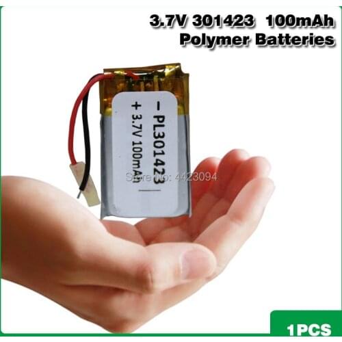 Liter energy battery 301420 3.7V 100MAH 031420 301423 lithium battery MP3 Bluetooth headset small toys battery