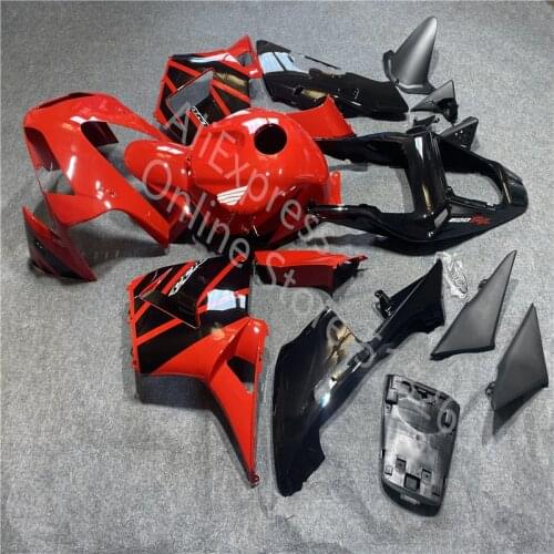 Red black ABS Injection Molding fairings for HONDA CBR600RR 2005 2006 CBR 600 RR 05 06 bodywork fairing