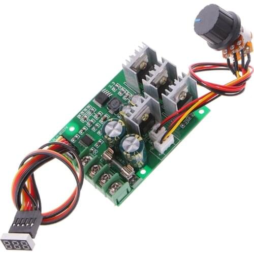 30A DC 6-60V PWM Motor Speed Controller Board Dimmer Current Regulator+Display