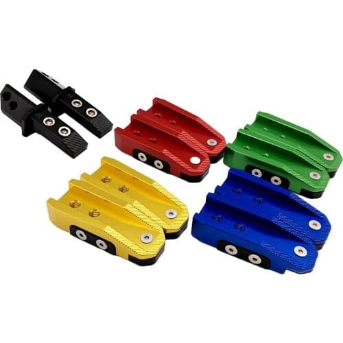Aluminum Motorcycle FootRest Footpegs Pedals For KAWASAKI ZX6R ZX10R ZX7R ZX9R ZX12R ZX 6R 7R 9R 10R 12R Z750 Z800 Z1000
