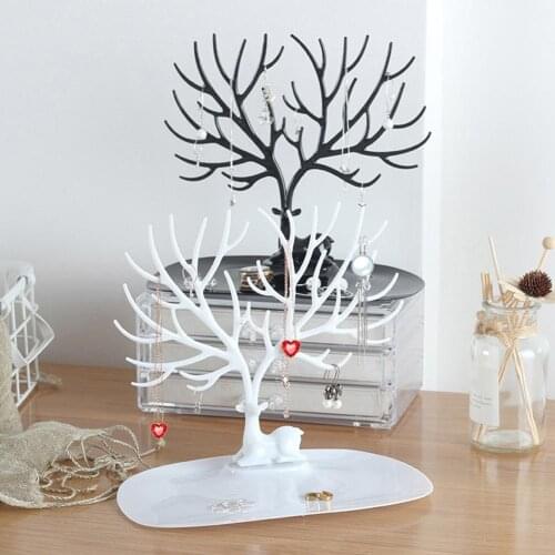 Antler Tree Jewelry Hanging Organizer Rack Earrings Necklace Ring Display Stand Jewelry Hanging Organizer Rack Earrings Necklace