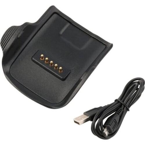 USB Dock Charger Adapter Stand Charging Cable Cord Replacement For Samsung Galaxy Gear Fit R350 Smart Watch Bracelet Wristband