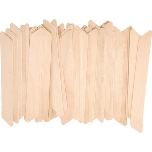 Depilador Wax Wax Strips For Depilation Wooden Waxing Sticks Body Hair Removal Wood Craft Sticks Wax Spatulas Applicator