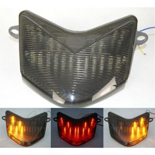 Waase For Kawasaki Ninja ZX10R ZX-10R 2006 2007 Tail Light Brake Turn Signals Integrated LED Light
