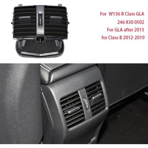Rear Center Console Fresh Air Outlet Vent Grille Cover for benz W156 B class GLA AC Fresh Air Outlet 246 830 0502