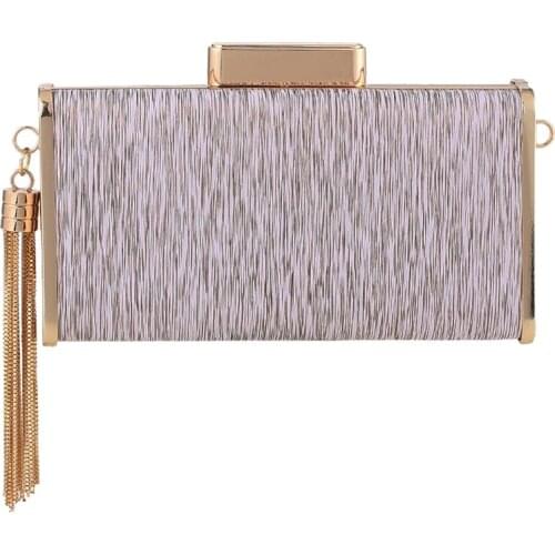 Bag Womens Evening Clutch Bags Retro Sequin Handbag Sparkly Handbag Tassel Chain Purse Cocktail Wedding Party Prom Bag